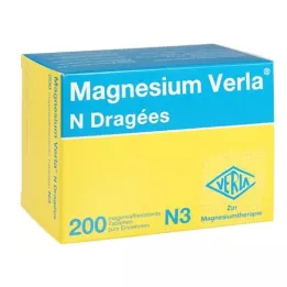 MAGNESIUM VERLA N Gecoate tabletten, 200 stuks