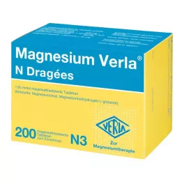 MAGNESIUM VERLA N Gecoate tabletten, 200 stuks