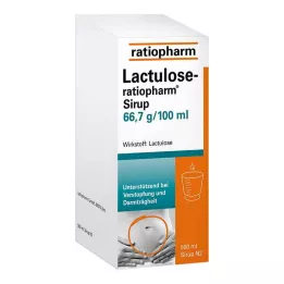 LACTULOSE-ratiopharm siroop, 500 ml
