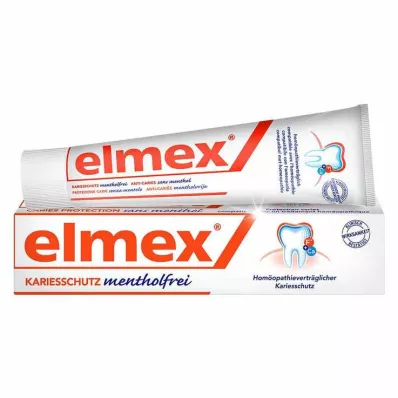 ELMEX mentholvrije tandpasta w.vouwdoosje, 75 ml ELMEX mentholvrije tandpasta w.vouwdoosje, 75 ml