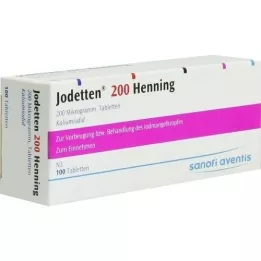 JODETTEN 200 Henning tabletten, 100 stuks