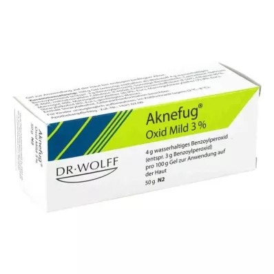 AKNEFUG oxide milde 3% gel, 50 g AKNEFUG oxide milde 3% gel, 50 g