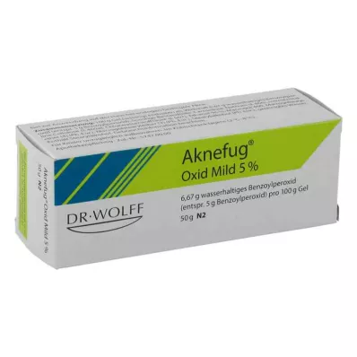 AKNEFUG oxide milde 5% gel, 50 g AKNEFUG oxide milde 5% gel, 50 g