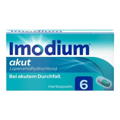 IMODIUM acute harde capsules, 6 stuks IMODIUM acute harde capsules, 6 stuks