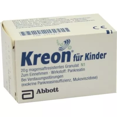 KREON voor kinderen Korrels, 20 g