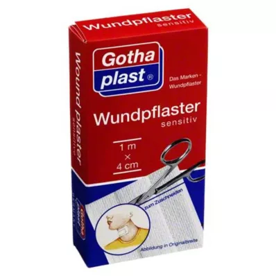 GOTHAPLAST Wondgips gevoelig 4 cmx1 m gesneden, 1 pc GOTHAPLAST Wondgips gevoelig 4 cmx1 m gesneden, 1 pc