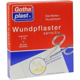 GOTHAPLAST Wondgips gevoelig 8 cmx1 m gesneden, 1 pc