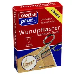 GOTHAPLAST Wondpleister stand.6 cmx1 m gesneden, 1 st