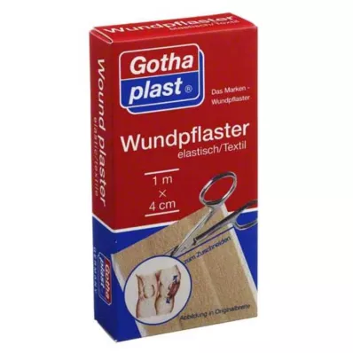 GOTHAPLAST Wondpleister.elastisch.4 cmx1 m gesneden, 1 st GOTHAPLAST Wondpleister.elastisch.4 cmx1 m gesneden, 1 st