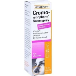 CROMO-RATIOPHARM Neusspray conserveermiddelvrij, 15 ml