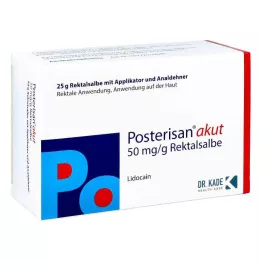 POSTERISAN Acute zalf met anale dilatator, 25 g