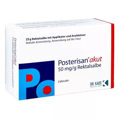 POSTERISAN Acute zalf met anale dilatator, 25 g