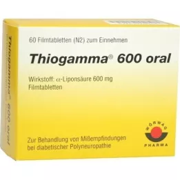 THIOGAMMA 600 orale filmomhulde tabletten, 60 st
