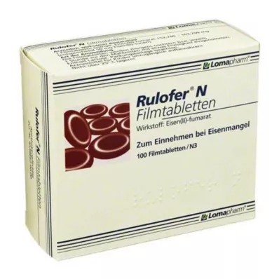 RULOFER N Filmomhulde tabletten, 100 st