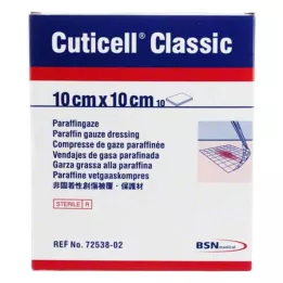 CUTICELL Klassiek wondgaas 10x10 cm, 10 stuks