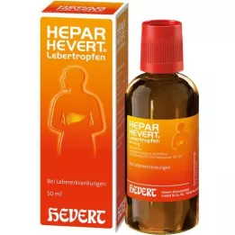 HEPAR HEVERT Leverdruppels, 50 ml