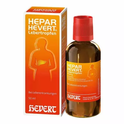 HEPAR HEVERT Leverdruppels, 50 ml HEPAR HEVERT Leverdruppels, 50 ml