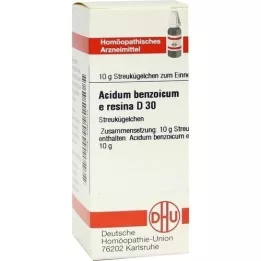 ACIDUM BENZOICUM E Resina D 30 bolletjes, 10 g