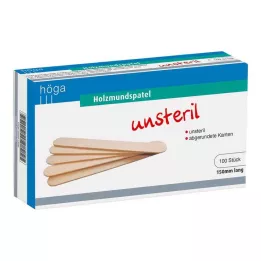 HOLZMUNDSPATEL 150 mm lang, 100 stuks