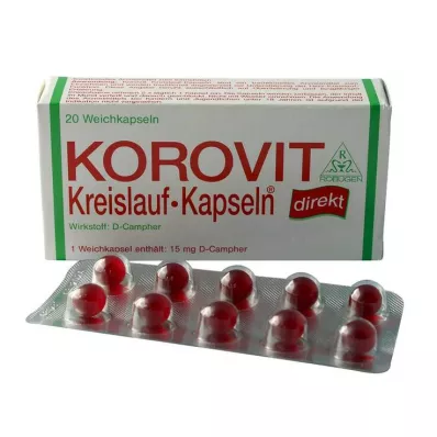 KOROVIT Circulatiecapsules, 20 stuks KOROVIT Circulatiecapsules, 20 stuks