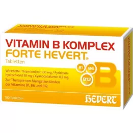 VITAMIN B KOMPLEX forte Hevert tabletten, 100 stuks