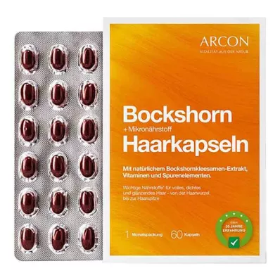 BOCKSHORN+micronutriënt haarcapsules Tisane plus, 60 stuks BOCKSHORN+micronutriënt haarcapsules Tisane plus, 60 stuks