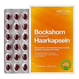 BOCKSHORN+Micronutriënt haarcapsules Tisane plus, 180 stuks