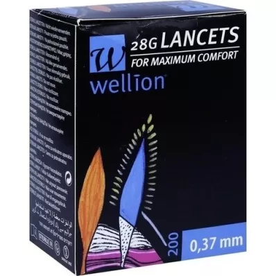 WELLION Lancetten 28 G, 200 stuks