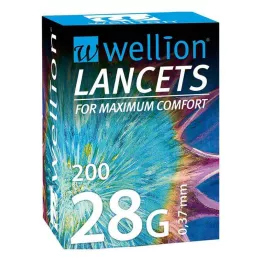 WELLION Lancetten 28 G, 200 stuks