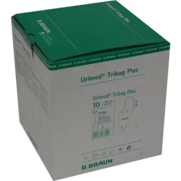 URIMED Tribag Plus Urine Beenstuk 500ml 80cm lang, 10 stuks
