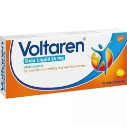 VOLTAREN Dolo Liquid 25 mg zachte capsules, 10 stuks