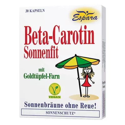 BETA CAROTIN SONNENFIT Capsules, 30 stuks BETA CAROTIN SONNENFIT Capsules, 30 stuks