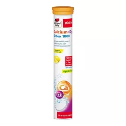 DOPPELHERZ Calcium+D3 Osteo 1.000 bruistabletten, 15 stuks