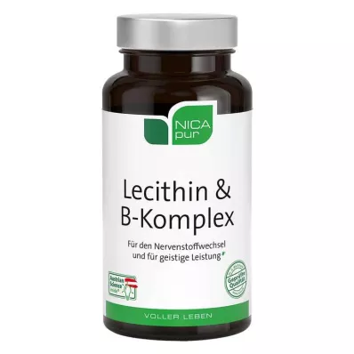 NICAPUR Lecithine B Complex Capsules, 60 Capsules