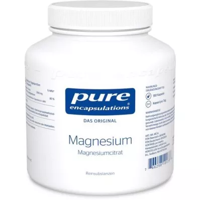 PURE ENCAPSULATIONS Magnesium Magn. citraat capsules, 180 stuks