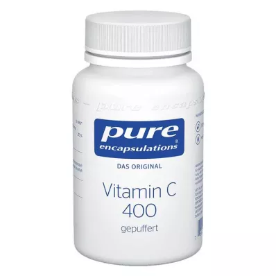 PURE ENCAPSULATIONS Vitamine C 400 gebufferde capsules, 90 st