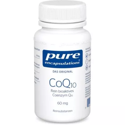 PURE ENCAPSULATIONS CoQ10 60 mg capsules, 60 stuks