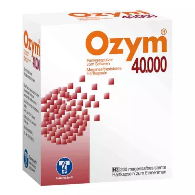 OZYM 40.000 harde capsules met enterische coating, 200 stuks OZYM 40.000 harde capsules met enterische coating, 200 stuks