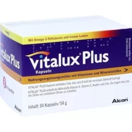 VITALUX Plus Luteïne &amp; Omega-3 Capsules, 84 Capsules