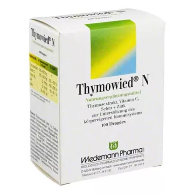 THYMOWIED N Gecoate tabletten, 100 stuks THYMOWIED N Gecoate tabletten, 100 stuks