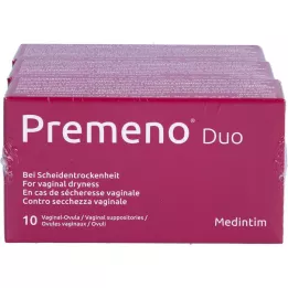 PREMENO Duo vaginale vagula, 3 x 10 stuks