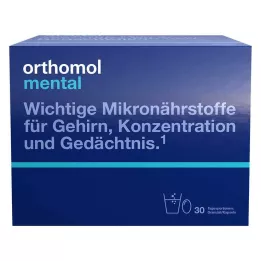 ORTHOMOL mentaal granulaat/capsules 30 dagen combip., 30 st