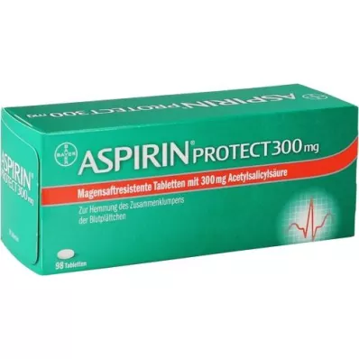 ASPIRIN Protect 300 mg enterische tabletten, 98 stuks