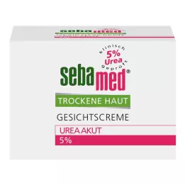 SEBAMED Acute gezichtscrème voor de droge huid 5% ureum, 50 ml
