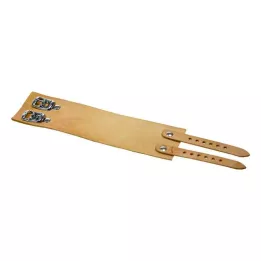 HANDGELENKRIEMEN 14 leer 2 gespen gevouwen, 1 pc