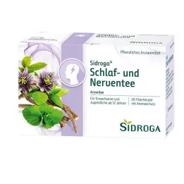 SIDROGA Slaap- en Zenuwthee Filterzakje, 20X2.0 g