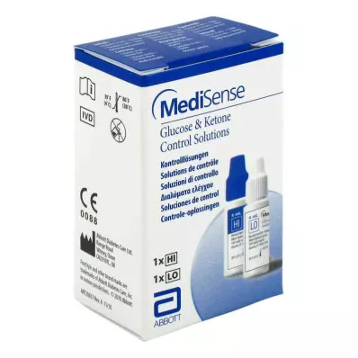 MEDISENSE Contr. oplossing glucose + ketonen H/L, 2 fl MEDISENSE Contr. oplossing glucose + ketonen H/L, 2 fl