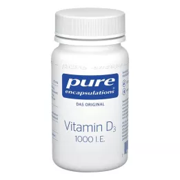 PURE ENCAPSULATIONS Vitamine D3 1000 I.U. Capsules, 60 Capsules