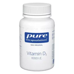 PURE ENCAPSULATIONS Vitamine D3 1000 I.U. Capsules, 120 Capsules