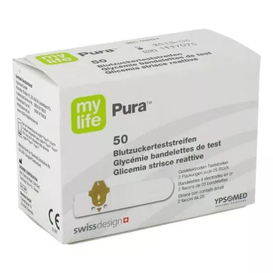 MYLIFE Pura bloedsuiker teststrips, 50 stuks MYLIFE Pura bloedsuiker teststrips, 50 stuks